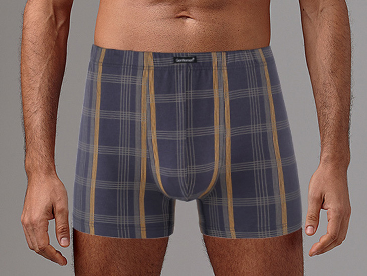 

Трусы мужские Gentlemen боксеры синие XL, Синий, боксеры