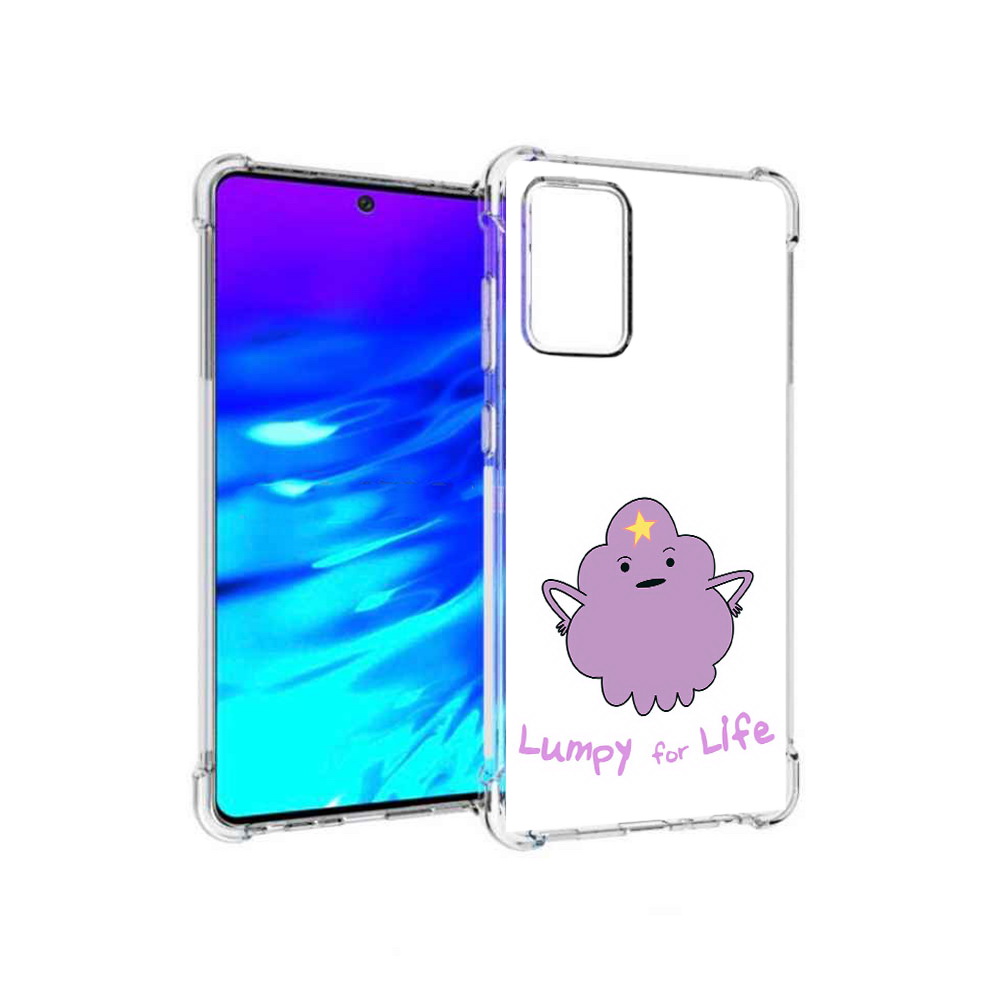 

Чехол MyPads Tocco для Samsung Galaxy A72 Принцесса пупырчатого королевства, Прозрачный, Tocco