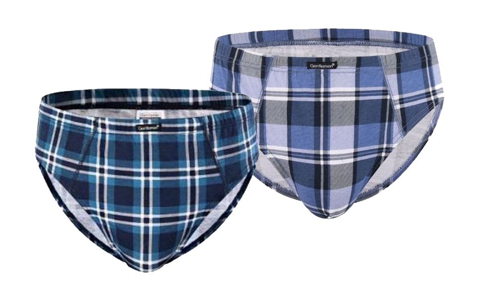 

Комплект трусов мужских Gentlemen слипы синих XL, Синий, слипы