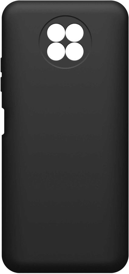 фото Чехол borasco silicone case для xiaomi redmi note 9t, black [39922]