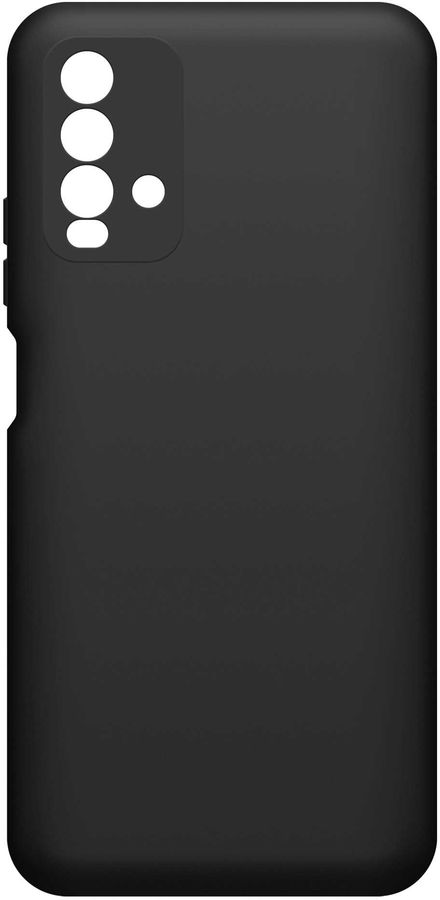 фото Чехол borasco silicone case для xiaomi redmi 9t, black [39914]