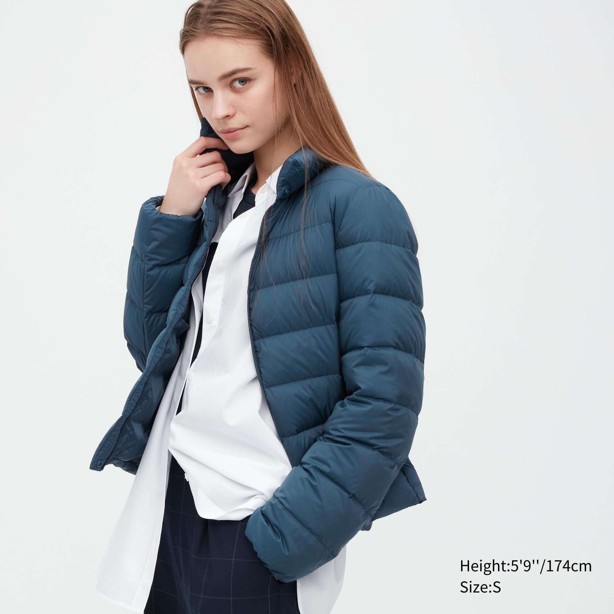 Пуховик женский UNIQLO 450310COL55 зеленый XL (доставка из-за рубежа)