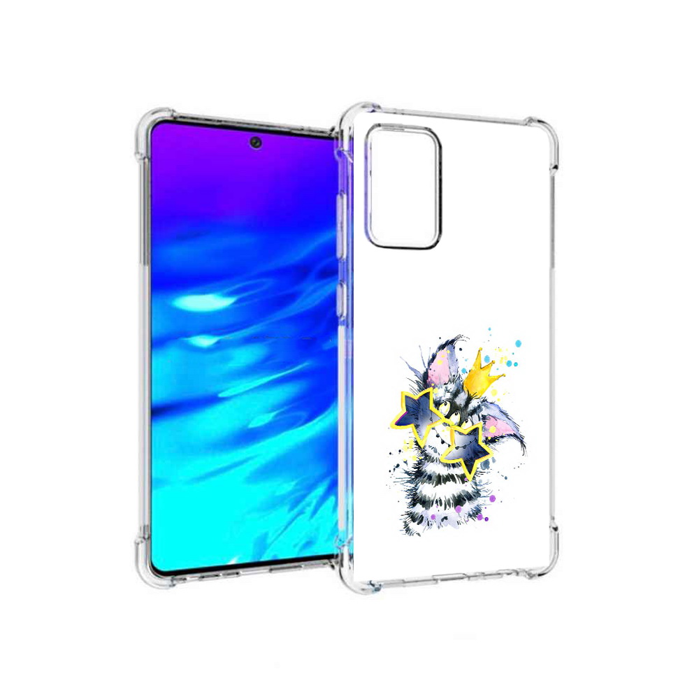 

Чехол MyPads Tocco для Samsung Galaxy A72 Мартовский Нуся (PT158633.553.114), Прозрачный, Tocco