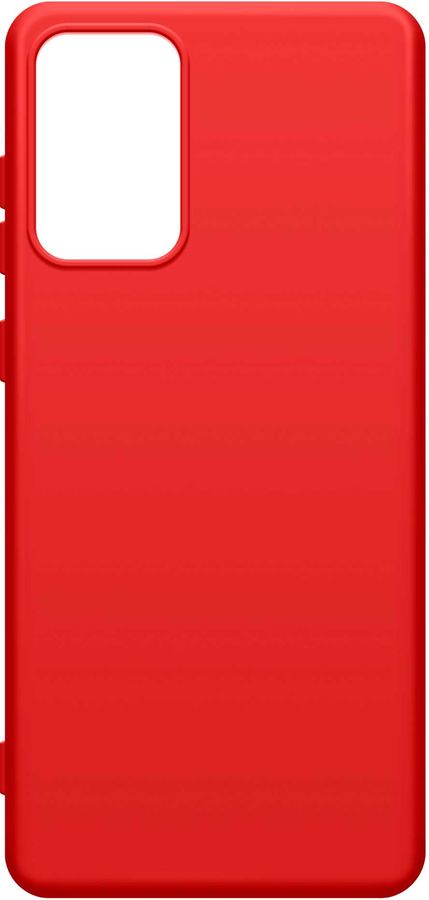 фото Чехол borasco microfiber case для samsung galaxy a72, red [39827]