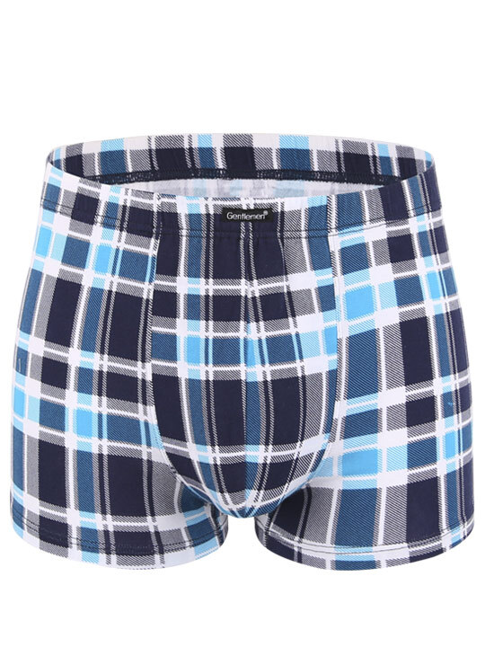 

Трусы мужские Gentlemen боксеры синие XL, Синий, боксеры