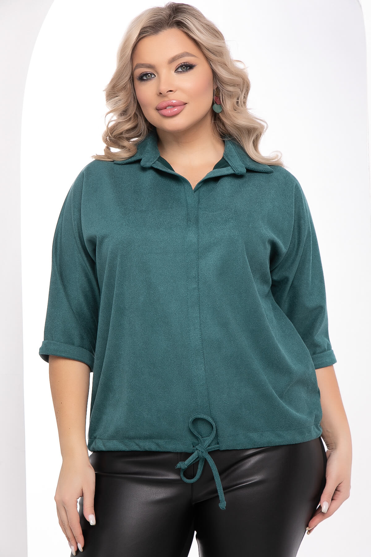 

Блуза женская LT Collection Мона Лиза зеленая 54 RU, Зеленый, Мона Лиза