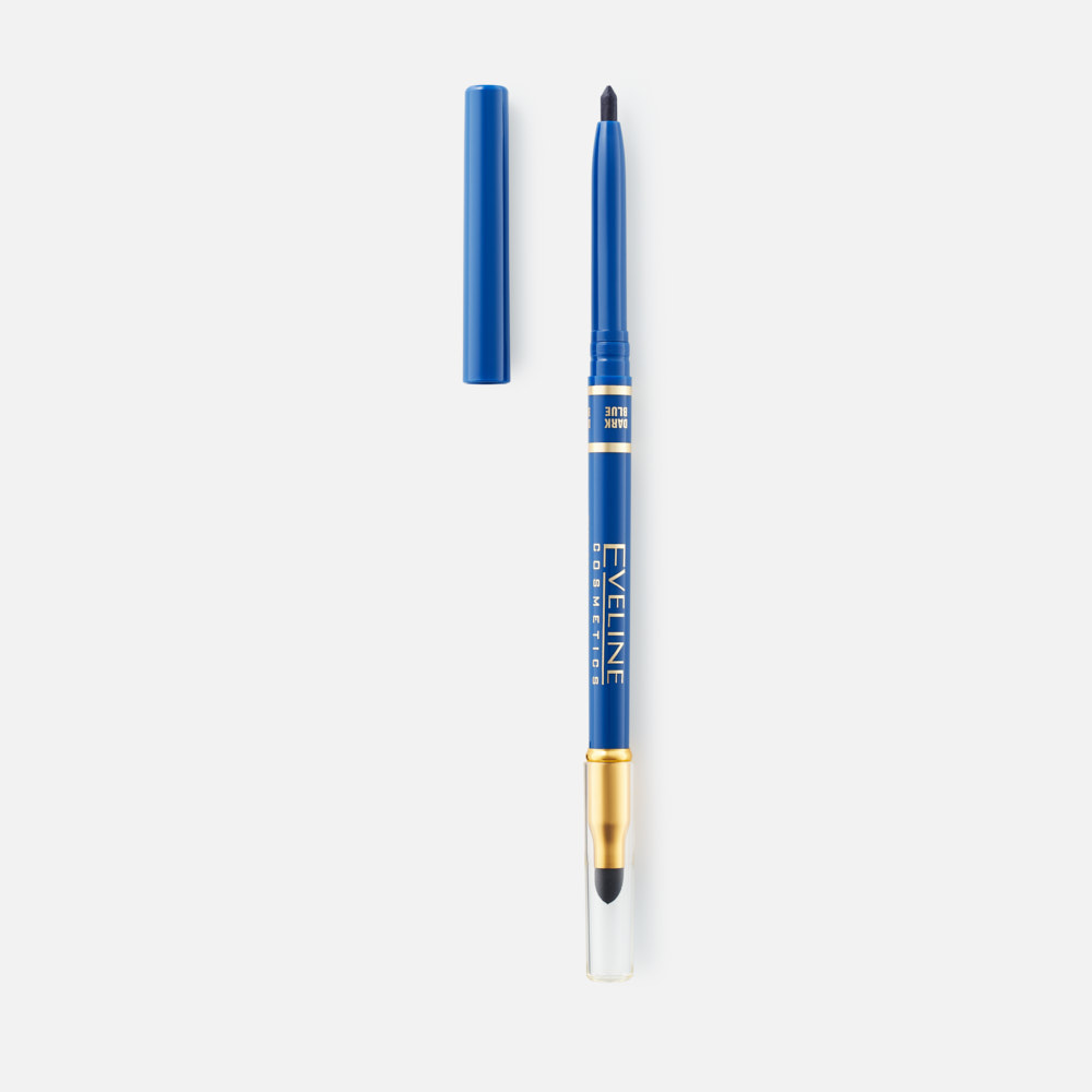 Карандаш для глаз Eveline Eye Max Precision с растушевкой тон Синий 8,3 г фартук детский я шедевр синий хлопок красный карандаш