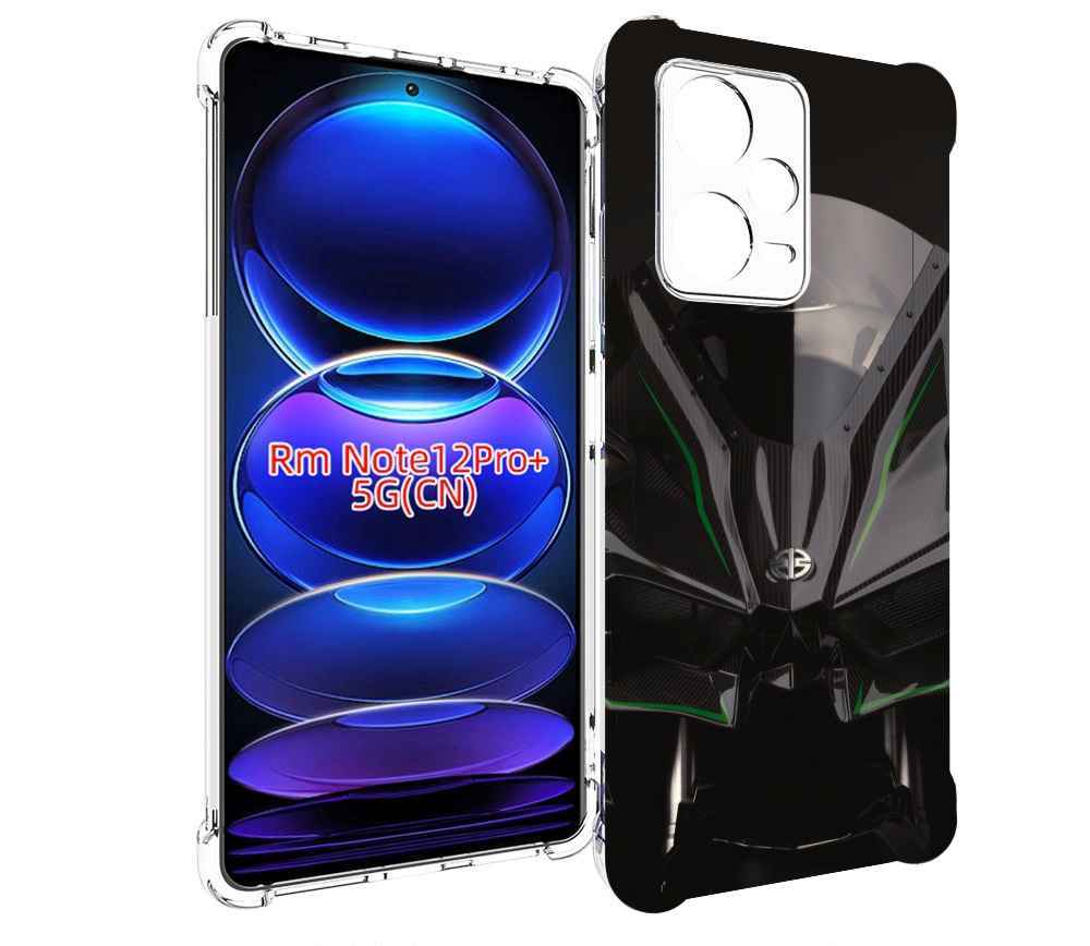 

Чехол MyPads кавасаки мото для Xiaomi Redmi Note 12 Pro + Plus, Прозрачный, Tocco