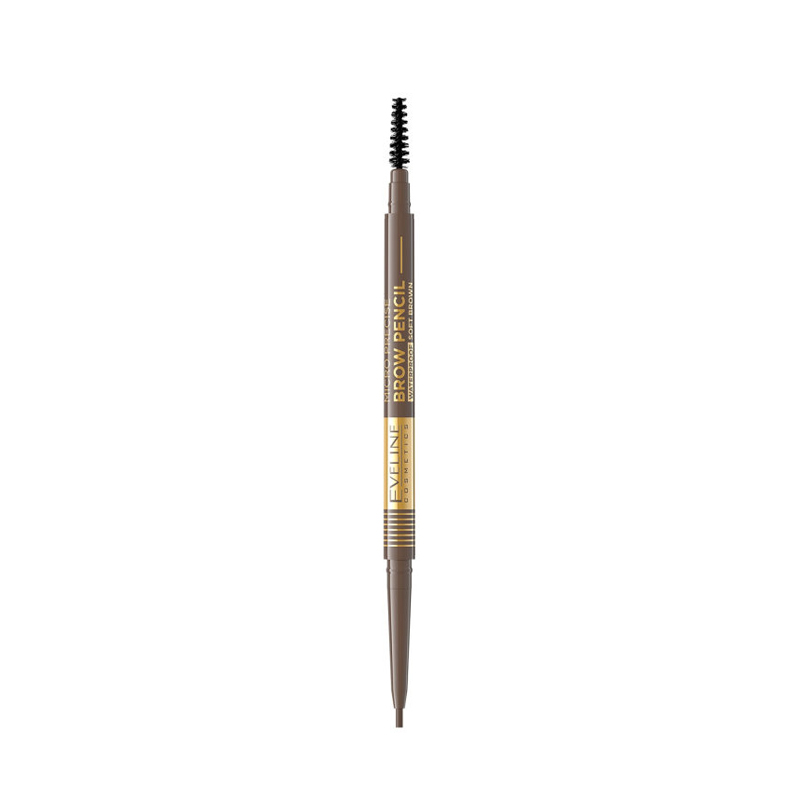 Купить Карандаш для бровей Eveline Cosmetics Micro Precise Brow Pencil т.02 Soft Brown