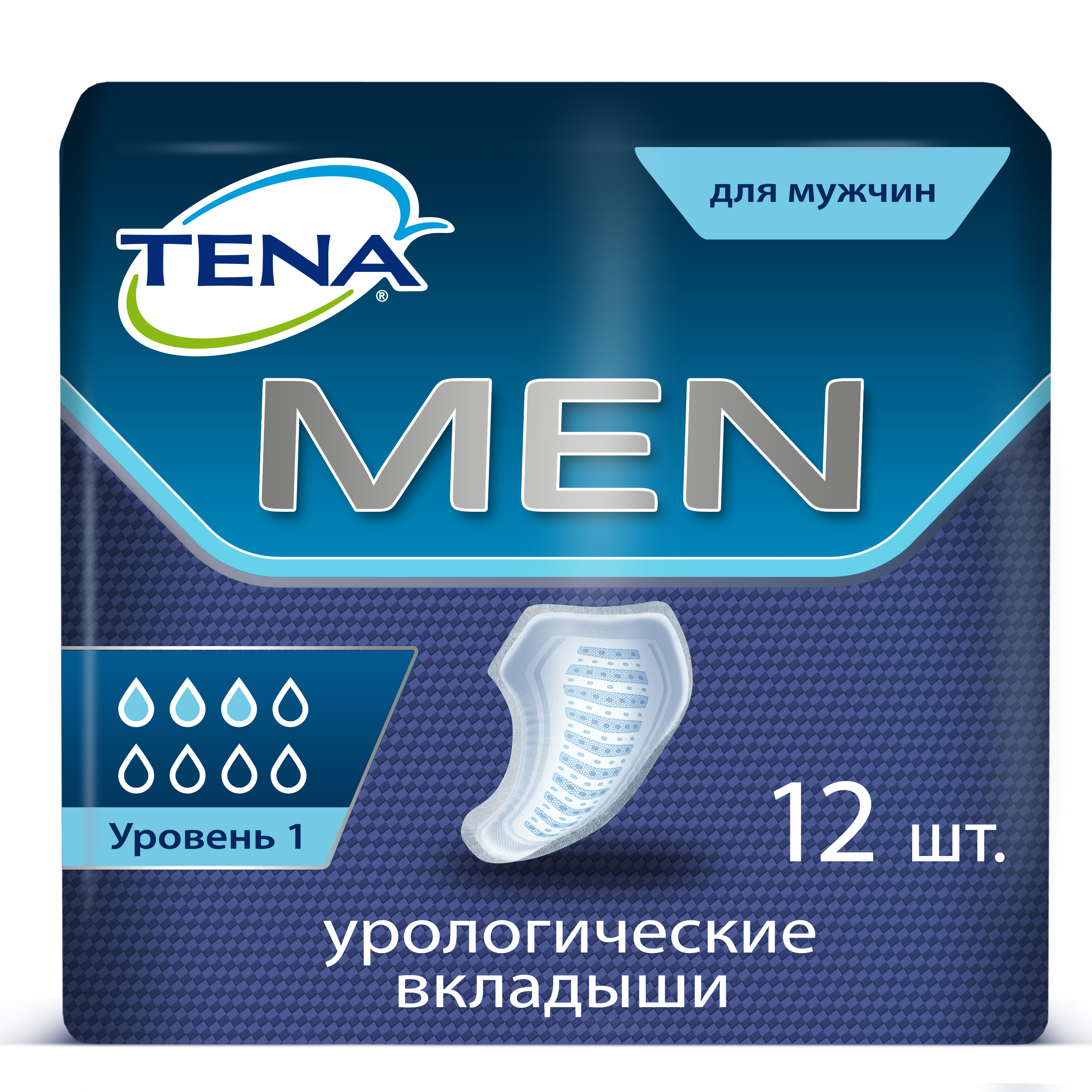 Купить Прокладки урологические Tena Men Light Level 1 для мужчин 12 шт.