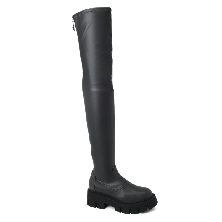 

Ботфорты женские Giovanni Fabiani Trend W22328 серые 41 EU, Серый, W22328