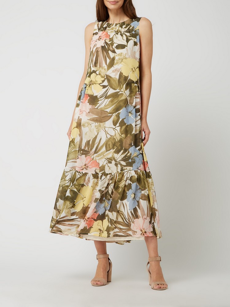 

Платье женское Esprit 51EO1E314 зеленое 38 EU, Зеленый, 51EO1E314