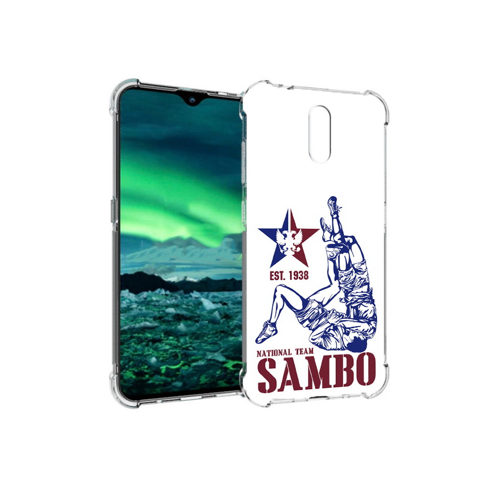 

Чехол MyPads Tocco для Nokia 2.3 единоборства самбо (PT142254.97.344), Прозрачный, Tocco