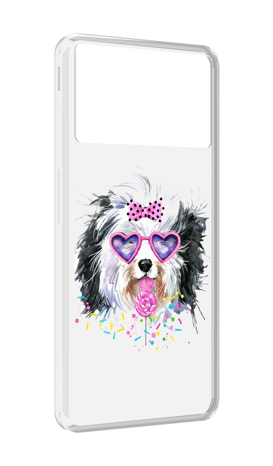 

Чехол MyPads пушистик для ZTE Nubia Z40S Pro, Прозрачный, Tocco