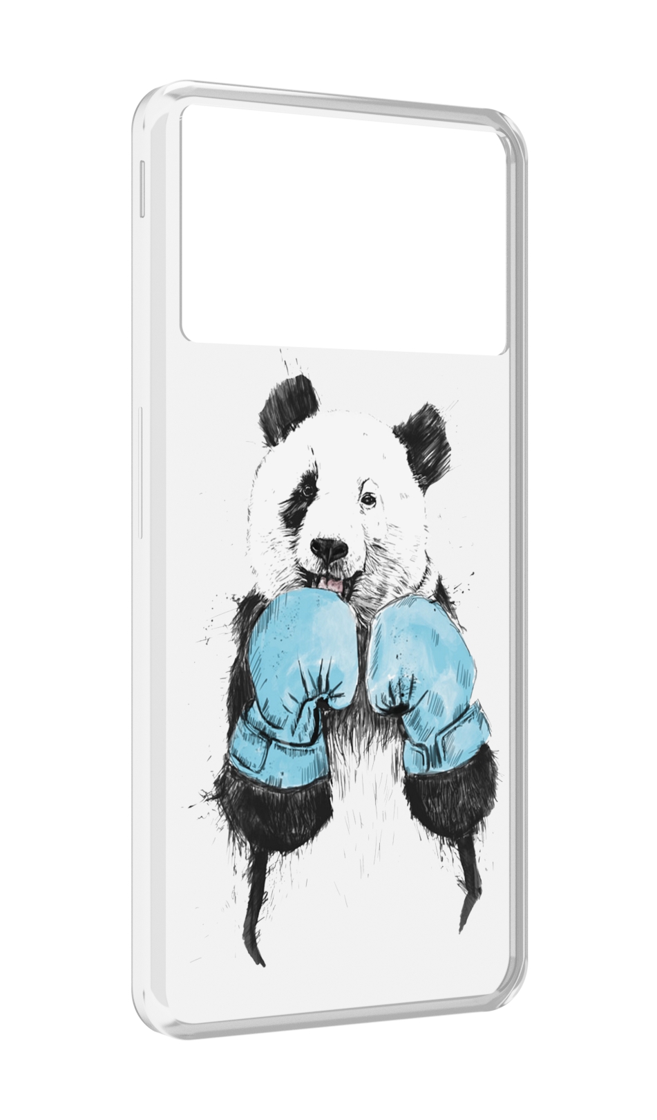 Чехол MyPads панда боксер для ZTE Nubia Z40S Pro