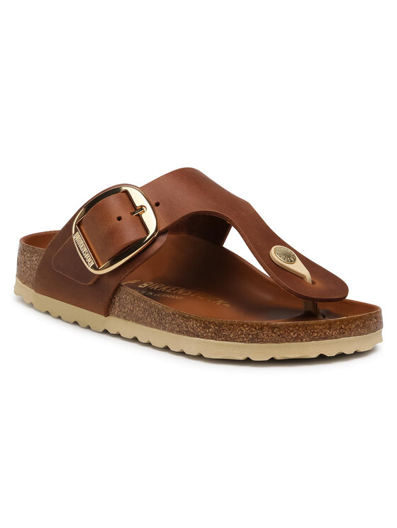 

Шлепанцы Gizeh Big Buckle 1018785 Birkenstock Коричневый 37 EU, Gizeh Big Buckle 1018785