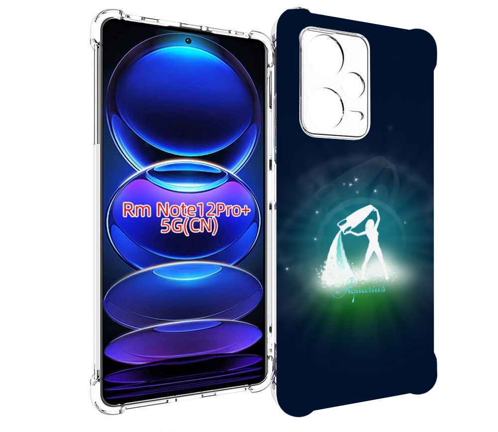 

Чехол MyPads знак зодиака водолеи 1 для Xiaomi Redmi Note 12 Pro + Plus, Прозрачный, Tocco