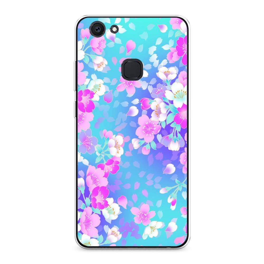 

Чехол Awog на Vivo V7 Plus "Яблоневые цветы", Разноцветный, 260750-8