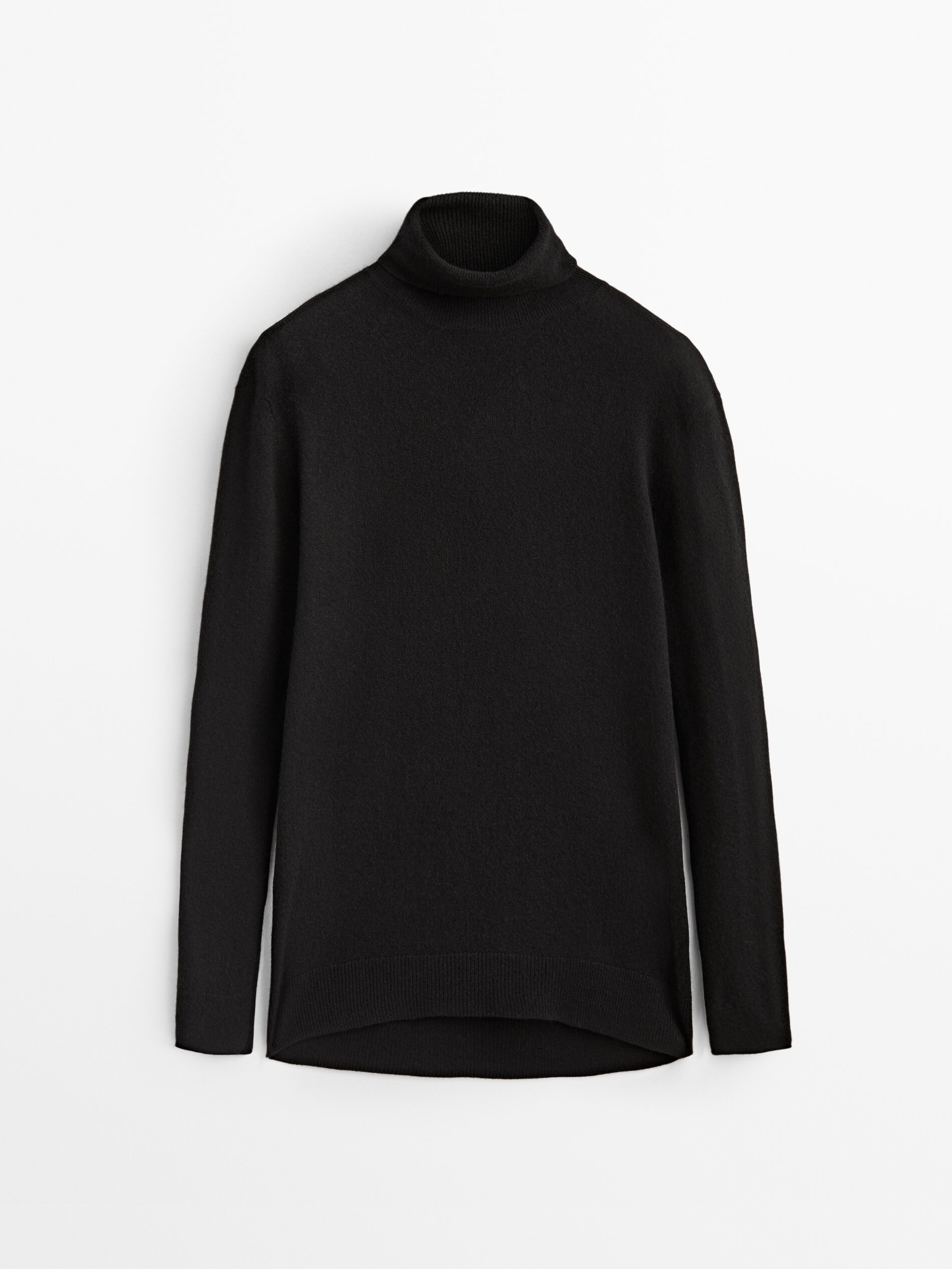 

Водолазка женская Massimo Dutti 05615560800 черная M, 05615560800