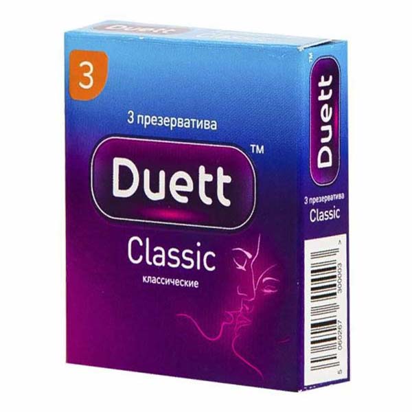 Купить Презервативы Duett Classic 3 шт.