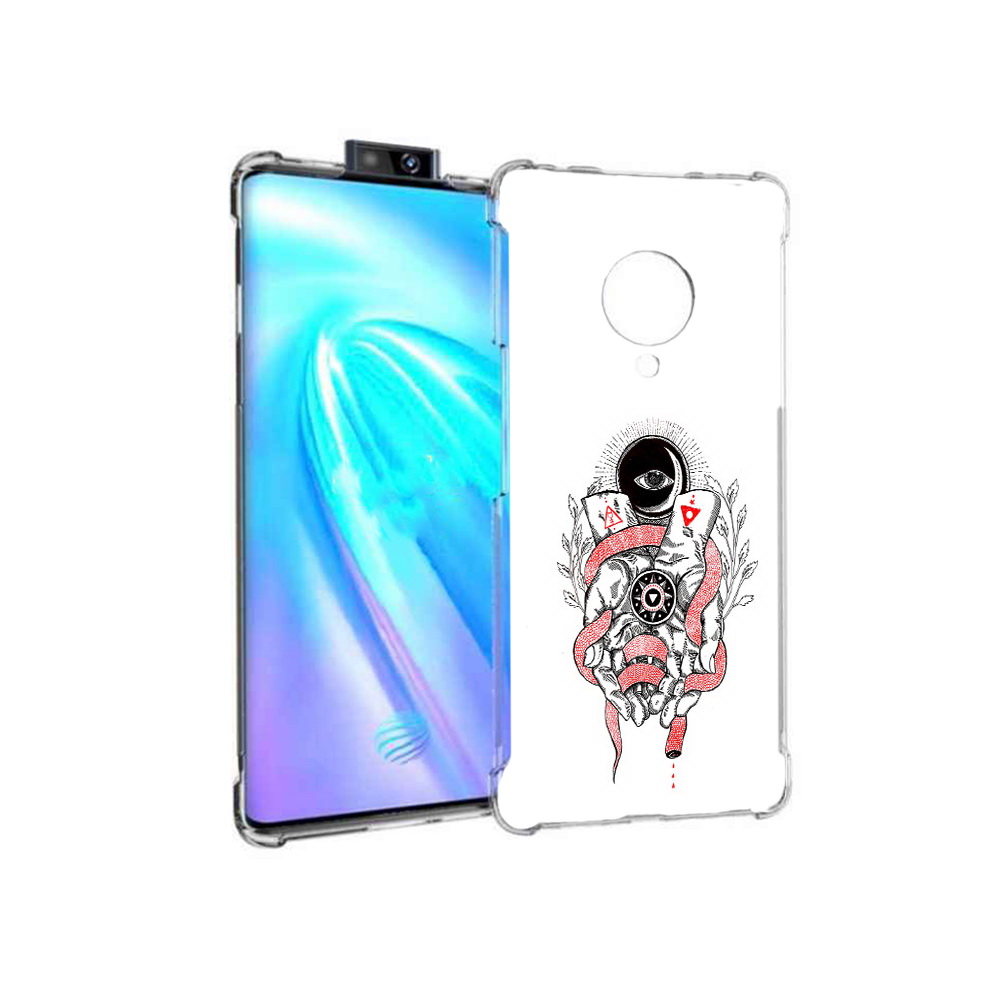 

Чехол MyPads Tocco для Vivo NEX 3 абстрация связанные руки (PT136035.381.213), Прозрачный, Tocco