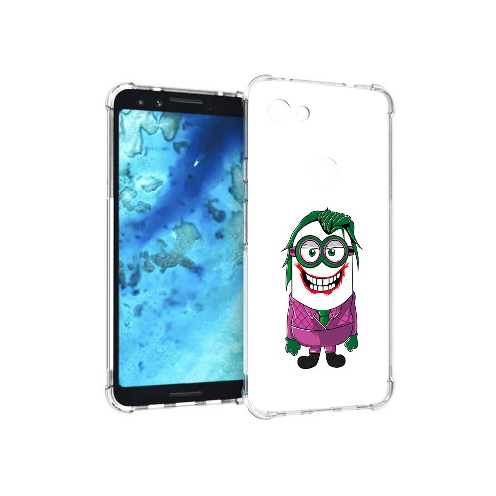 

Чехол MyPads Tocco для Google Pixel 3 джокер миньон, Прозрачный, Tocco