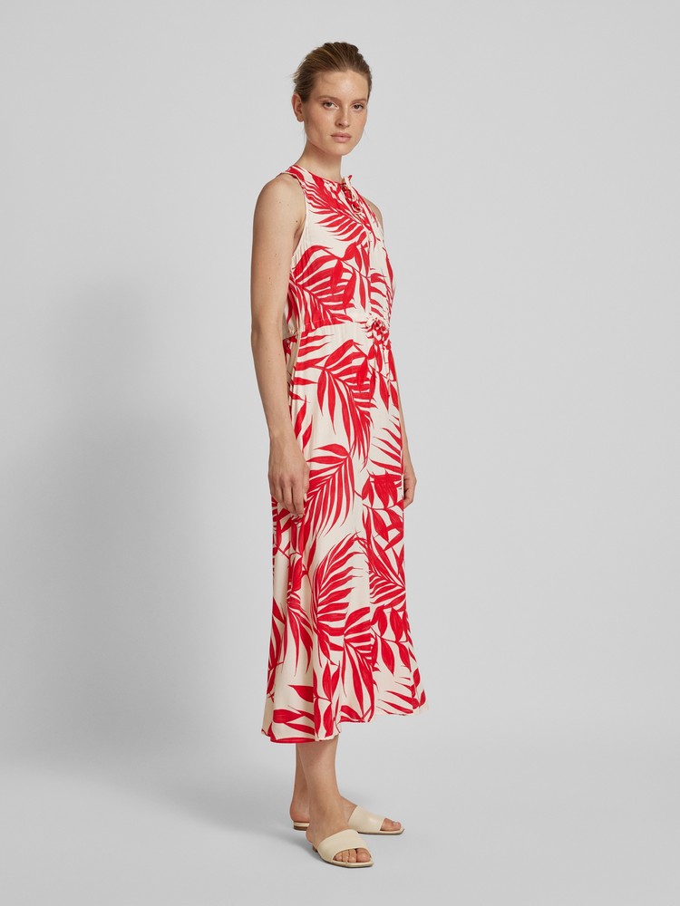 

Платье женское Mango 77010347 красное S, Красный, 77010347