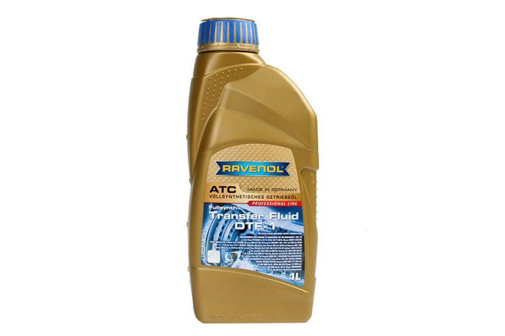 фото Масло трансмиссионное dtf-1 (tf-0870) 1л (синтетика+пао) ravenol