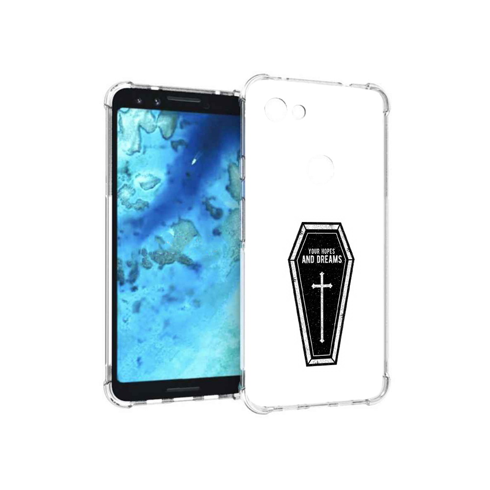 

Чехол MyPads Tocco для Google Pixel 3 гроб с мечтами, Прозрачный, Tocco