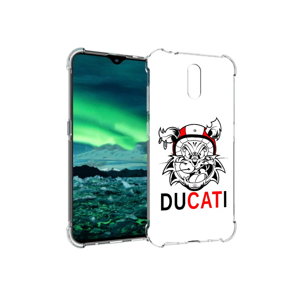 

Чехол MyPads Tocco для Nokia 2.3 дукати (PT142254.97.339), Прозрачный, Tocco