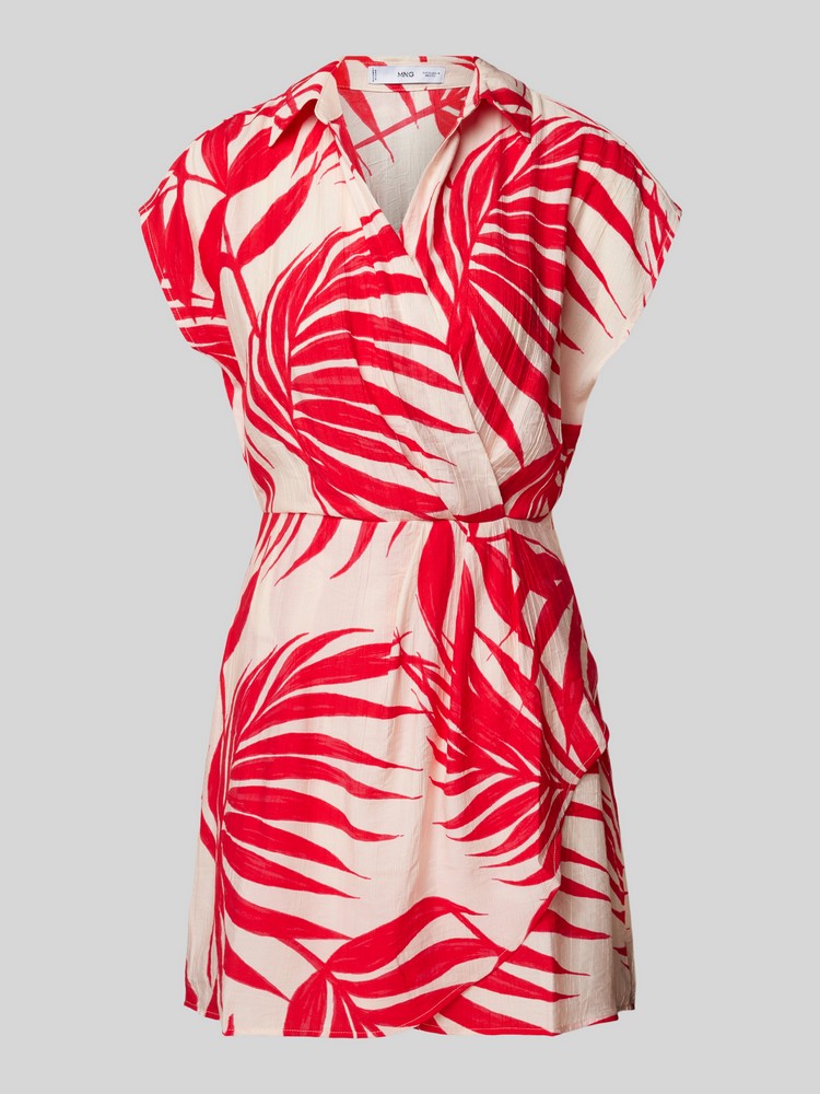 

Платье женское Mango 77000355 красное XL, Красный, 77000355