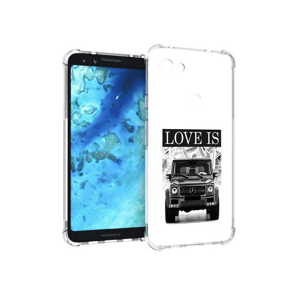 

Чехол MyPads Tocco для Google Pixel 3 гелик, Прозрачный, Tocco