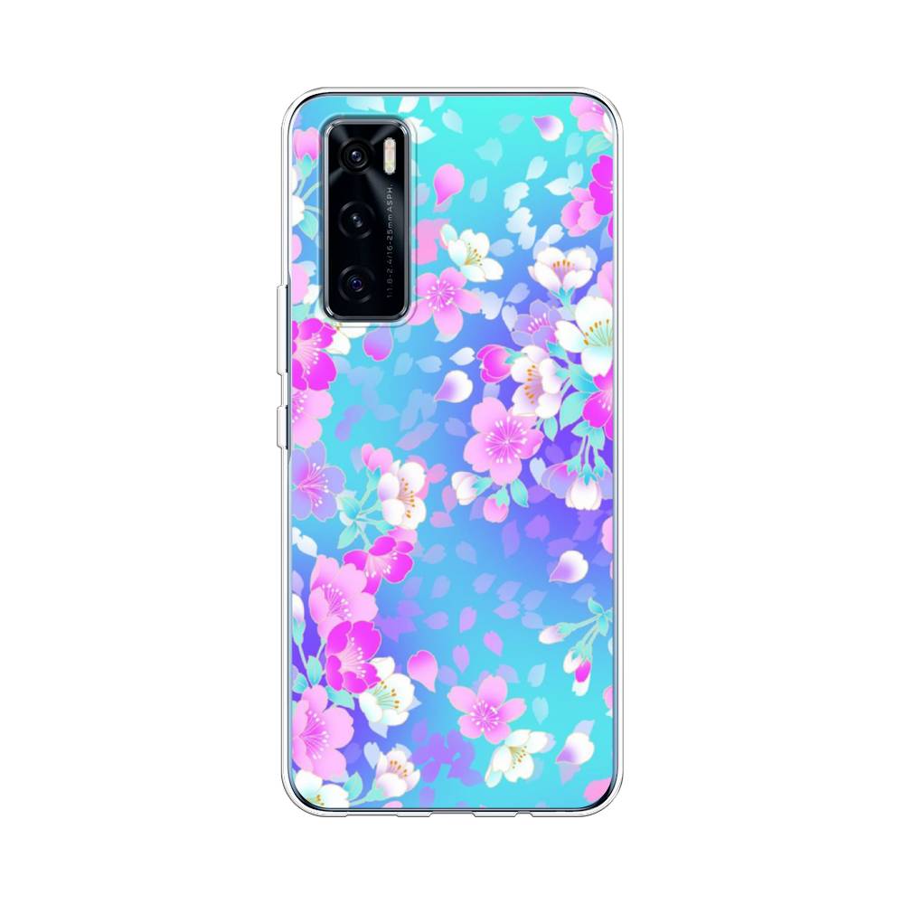 

Чехол Awog на Vivo V20 SE "Яблоневые цветы", Разноцветный, 263550-8