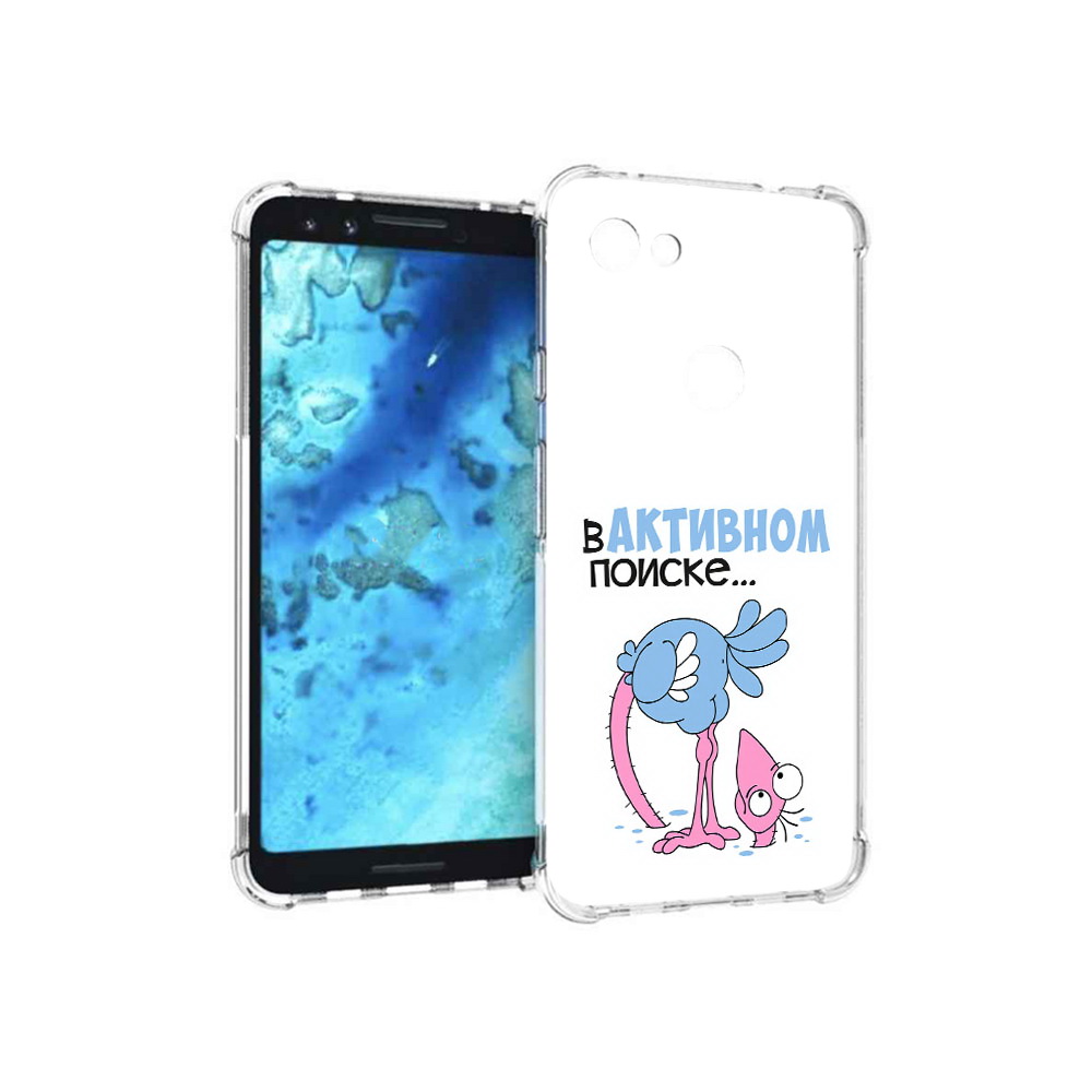 

Чехол MyPads Tocco для Google Pixel 3 в активном поиске, Прозрачный, Tocco