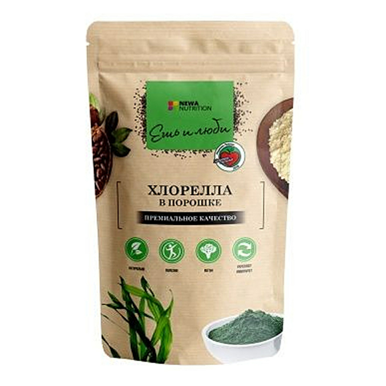 фото Хлорелла newa nutrition порошок 100 г