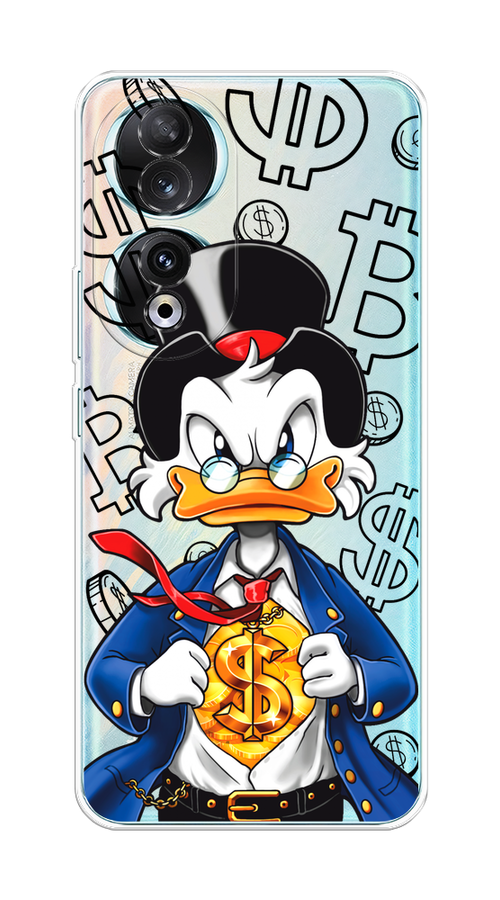 

Чехол на Honor 90 "Scrooge Goldman", Черный;белый;синий, 6121450-1