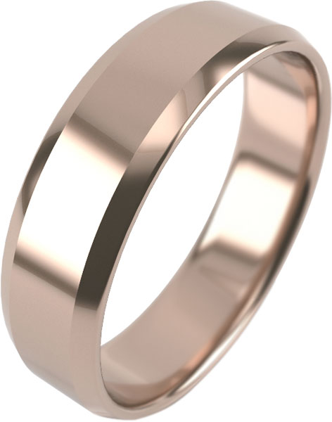 

Кольцо обручальное из красного золота р.17 Graf Кольцов L-31/K, L-31/K