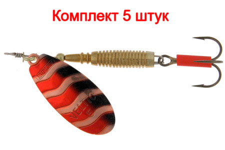 фото Блесна вращающаяся rublex veltic, №1, crn, (1 штука в комплекте)