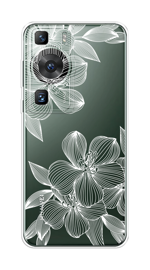 

Чехол на Huawei P60/P60 Pro "Крокус", Белый;прозрачный, 6121050-1
