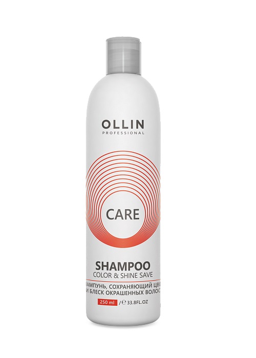 фото Шампунь ollin professional care color and shine save 250 мл