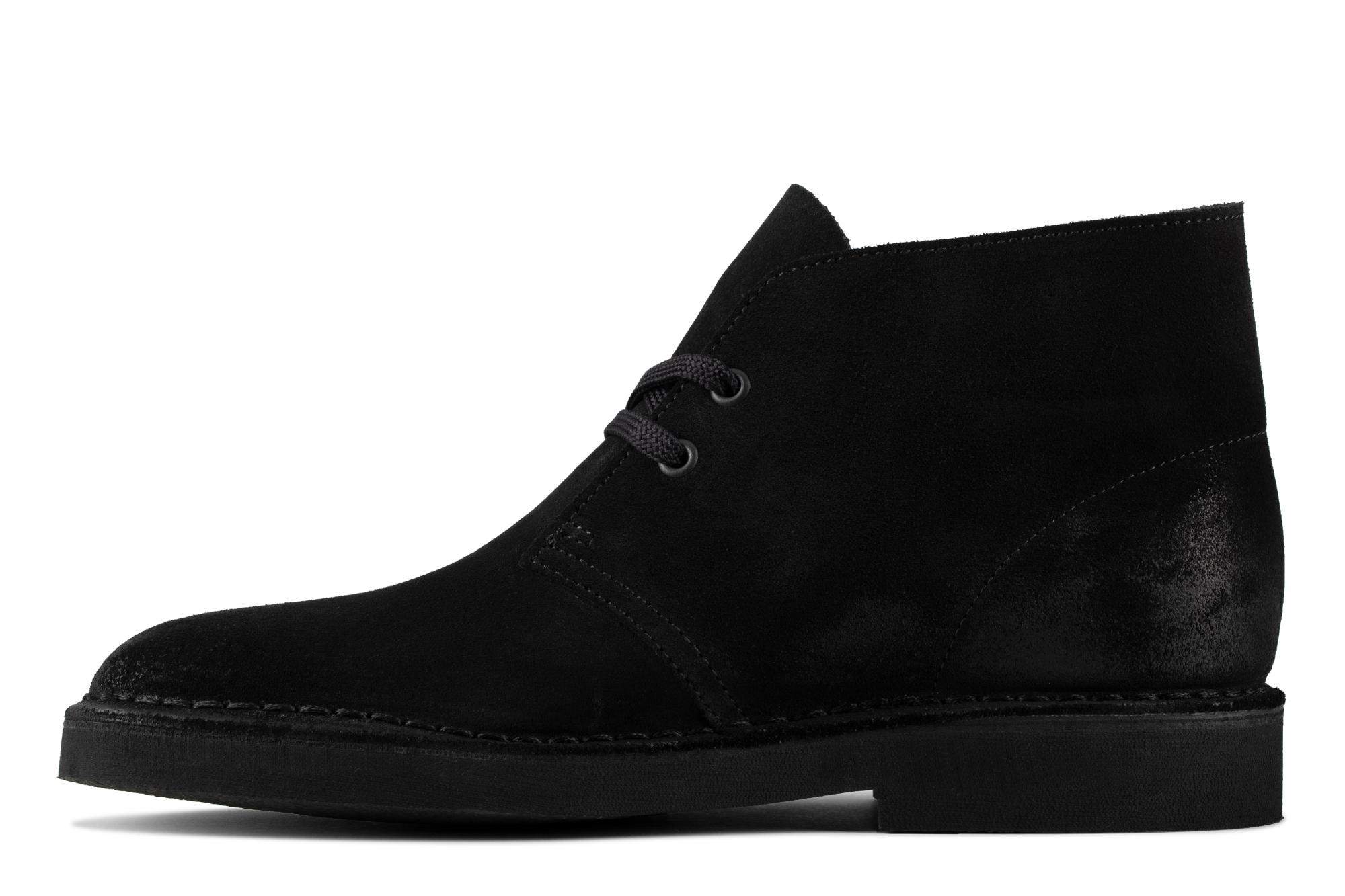 

Ботинки женские Clarks Desert Boot 2 26155666 черные 37.5 EU, Черный, Desert Boot 2 26155666