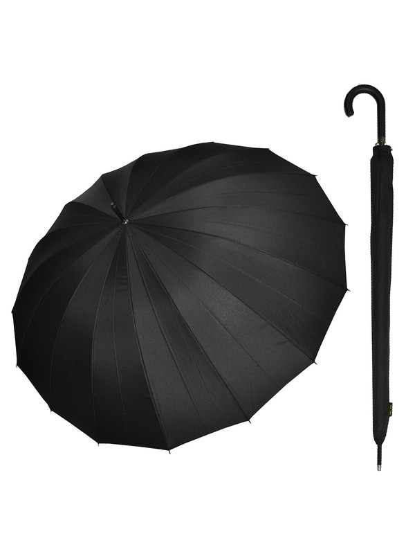 Зонт мужской Ame Yoke Umbrella L80 черный