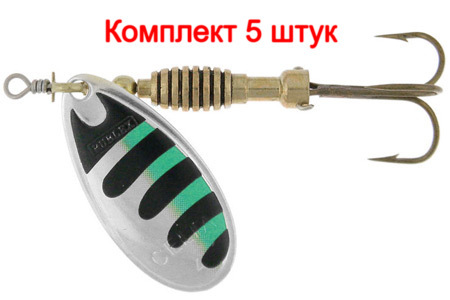 

Блесна вращающаяся Rublex Celta, № 3, ANV, (1 штука в комплекте)