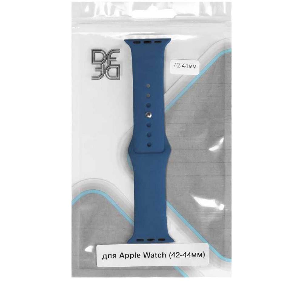 

Ремешок DF iClassicband-02 для Apple Watch Series 3/4/5 Blue (DF ICLASSICBAND-02), Синий, iClassicband-02