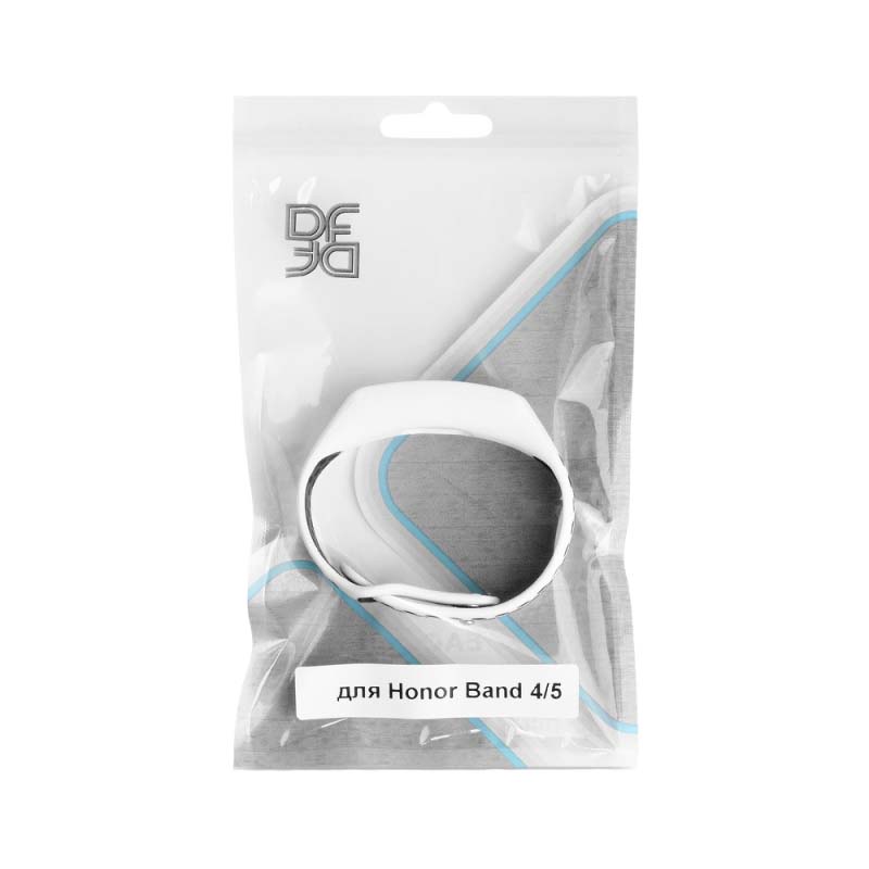 Ремешок DF hwSportband-01 для Honor Band 45 BlackWhite DF HWSPORTBAND-01 120₽