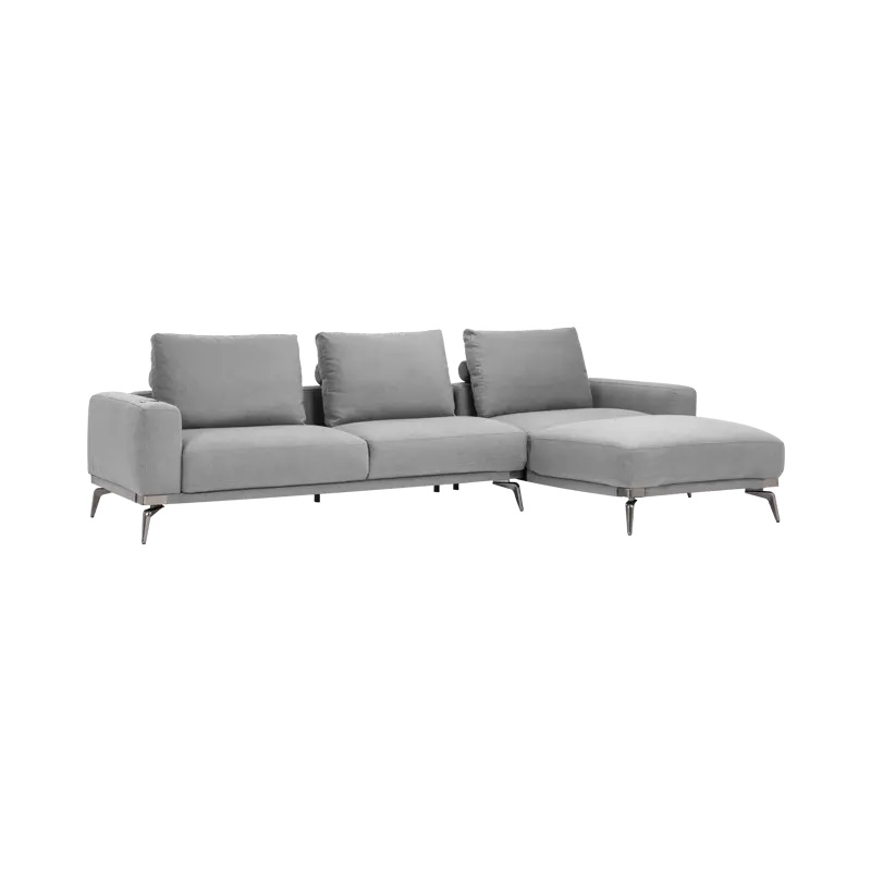 Угловой диван с правым шезлонгом Xiaomi 8H Alita Fashion Modular Sofa Right Chaise Grey