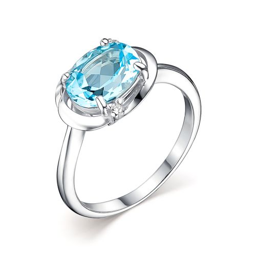 

Кольцо из серебра с топазом р. 18 Dewi 901018071, 901018071