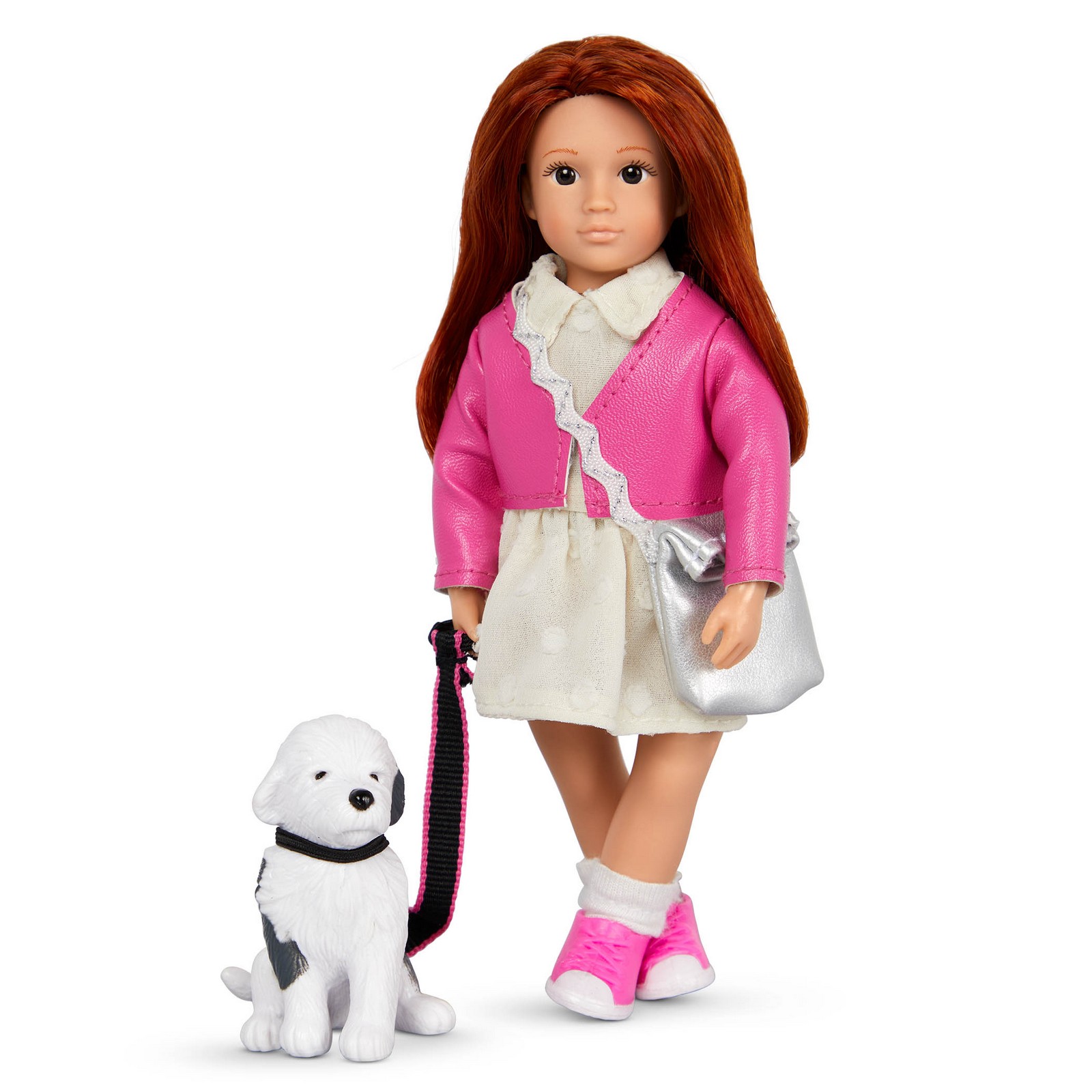 Кукла Lori 15 см Эммилина с собакой Отис L31043