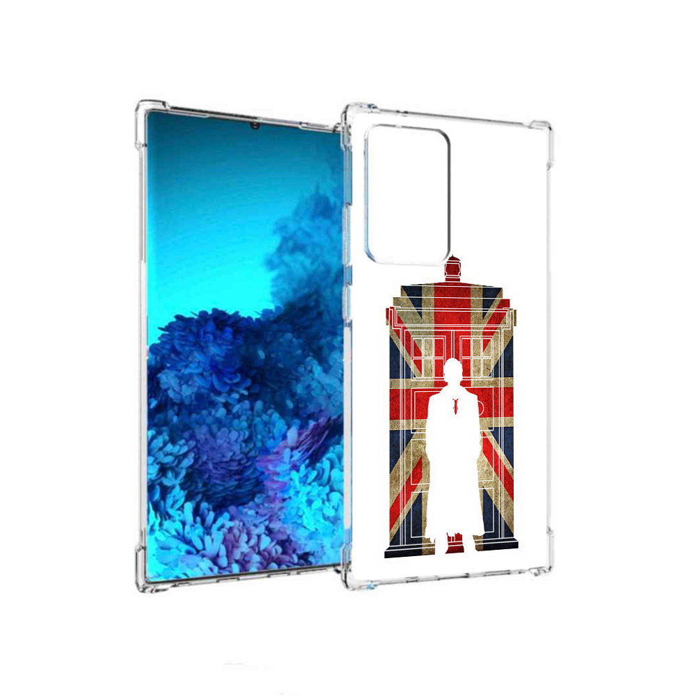 

Чехол MyPads Tocco для Samsung Galaxy Note 20 Ultra шерлок холмс (PT151896.552.699), Прозрачный, Tocco
