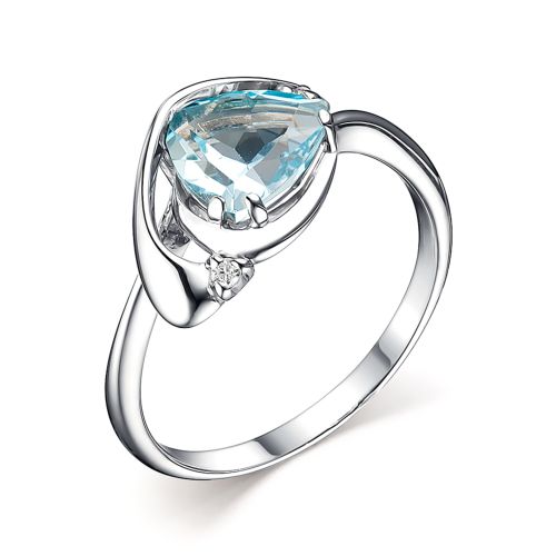 

Кольцо из серебра с топазом р. 17,5 Dewi 901018067, 901018067